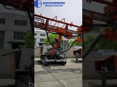 Hydrauliczny sprzęt do wiercenia skał DTH ze sprężarką powietrza o głębokości 35 m