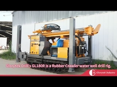 GL180R Urządzenie do wiercenia studni wodnych Rubber Crawler