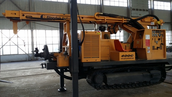250m Wiertnica do studni wodnej wodnych 400C W pełni hydrauliczny typ gąsienicowy