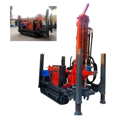 Wiertnica gąsienicowa 200 m W pełni hydrauliczny obrotowy młot pneumatyczny Dth Rock Borehole