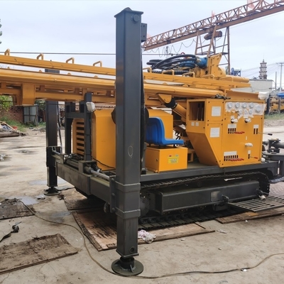 GL350S W pełni hydrauliczne wiertnice wiertnicze montowane na gąsienicach do wiercenia 350 m