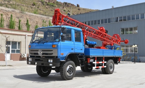 Głęboka 350-metrowa studnia wiertnicza Top Drive Off Road Truck Mounted
