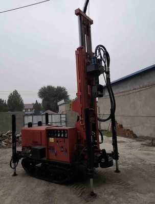 Odwiert GL-180R 180 metrów studnia wiertnicza pełna hydrauliczna gumowa gąsienica