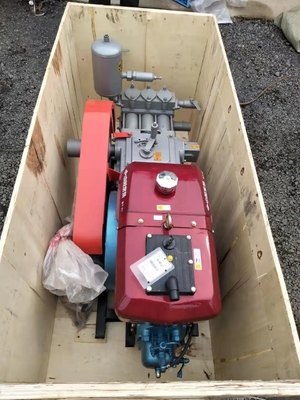 Wysokowydajna pompa wiertnicza BW160 z trzema cylindrami o natężeniu przepływu 160 l / min