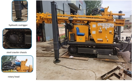 Wiertnica geotermalna CE GL300S 77KW o głębokości 330 m