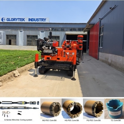Mineralne wiertnice geotechniczne do 1000 stóp nachylonego otworu
