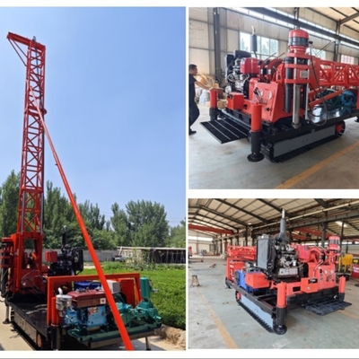 Próbka geologiczna Diamond Exploration Rig 100m 150m 200m 300m Próbkowanie nachylonych otworów
