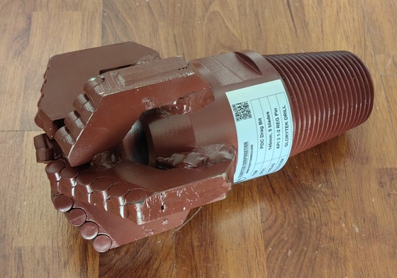 145 mm Pdc Drag Bit Teeth Drill W formacjach skalnych lub studniach wodnych
