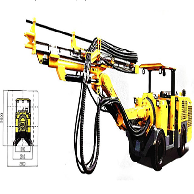 Maszyny wiertnicze do wiertniczek typu rock jumbo z pojedynczym wiertem model CYTJ45D