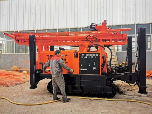 600m Głębokość wiercenia Top Hammer Hydraulic Water Well Drill Rig Do budowy