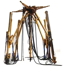 Maszyna do wiertniczej Jumbo 37 KW Motor 3,5-5,6 M Wysokość tunelu 90-254 mm średnica