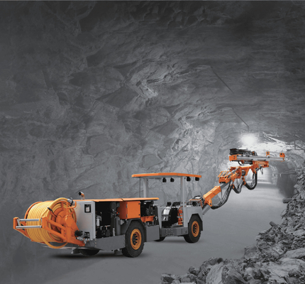 UJ18 Hydraulic Rock Drilling Rig Underground Drill Jumbo Mines And Small Sized Tunnels Machiner