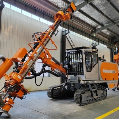 Górnictwo Blasthole Drill Rig Maszyny przenośne zintegrowane DTH powierzchniowe wiertarki / wiertarki