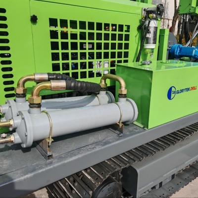 Całkowita hydrauliczna wiertarka do eksploracji geotechnicznej do wydobycia złota