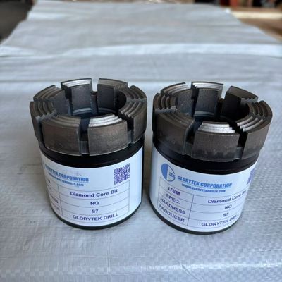 NQ Diamentowe rdzeń bit S9 wydobycie drukowanie bit Of Well drill bit
