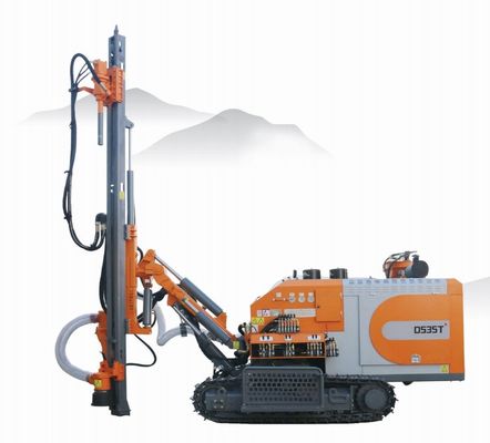 Wiertnica z prześwitem 420 mm z wbudowanym osprzętem wiertniczym, maksymalne ciśnienie robocze 24 bary dla doskonałej wydajności