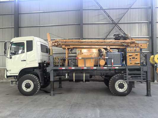 GL500T Hydrauliczna ciężarówka montowana na odwiercie odwiertu Wiału wiertarkę do głębokiego studni