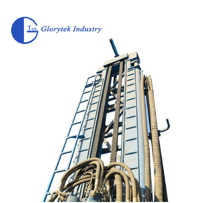 GL600S Steel Crawler Type Water Well Drill/Drilling Rig with DTH Hammer or Mud Pump for Drilling (Woda wiertnicza typu stalowego)