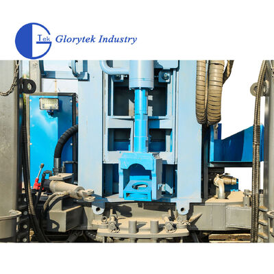 GL600S Steel Crawler Type Water Well Drill/Drilling Rig with DTH Hammer or Mud Pump for Drilling (Woda wiertnicza typu stalowego)
