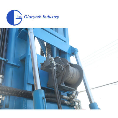 GL600S Top Hammer Hydraulic Rotary Drilling Rig dla wodociągów i studni geotermalnych