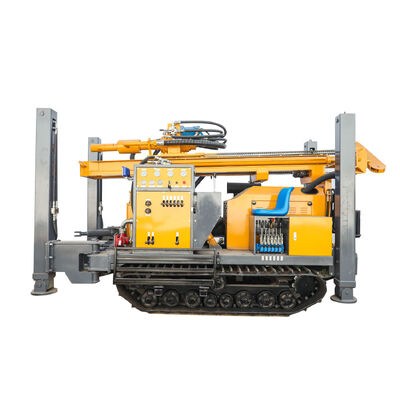 Full Hydraulic GL180R Rubber Crawler Water Well Drill Rig