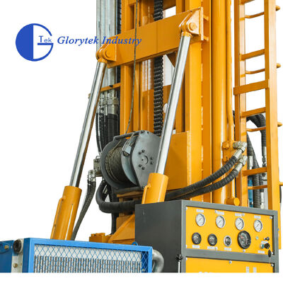 500-metrowa w pełni hydrauliczna wiertnica do studni na ciężarówki do zastosowań przemysłowych