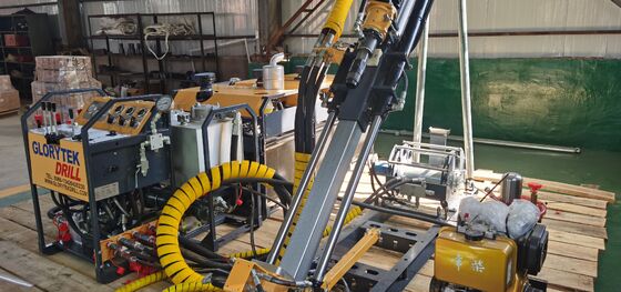 Wiertnica rdzeniowa/wiertnica GL300 odpowiednia do stosowania na obszarach górskich o niewygodnym transporcie