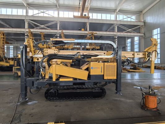 Cały hydrauliczny sprzęt wiertniczy, wiertarka top hammer 300 metrów głębokości