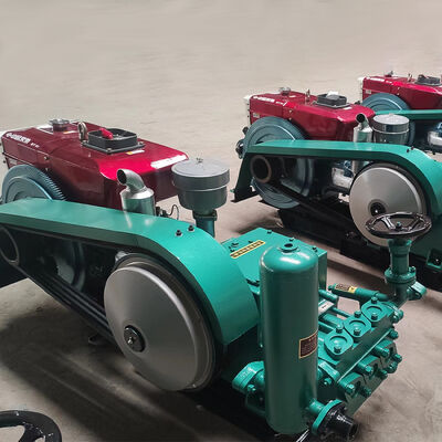 Wysokiej jakości pozioma trzycylindrowa pompa tłokowa jednokrotnie działająca do wiercenia rdzenia