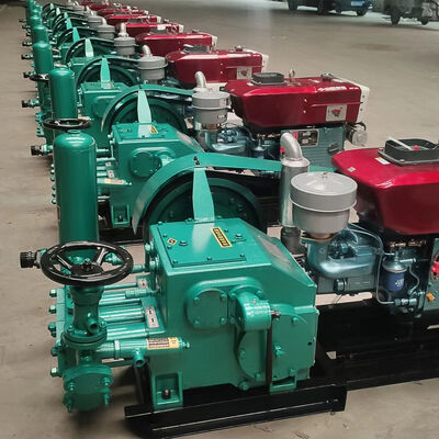 Wysokiej jakości pozioma trzycylindrowa pompa tłokowa jednokrotnie działająca do wiercenia rdzenia