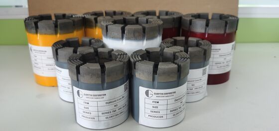 Wiertła diamentowe do pobierania rdzeni BQ/NQ/HQ/PQ z długą żywotnością do eksploracji górniczej