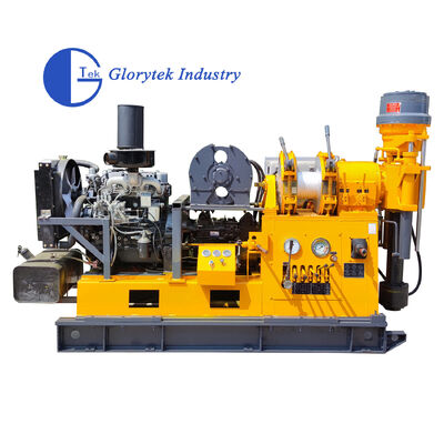 Wiertnica rdzeniowa XY-3 z głębokością wiercenia 600m, średnicą wewnętrzną wrzeciona 96mm i udźwigiem 3000kg do badań geologicznych