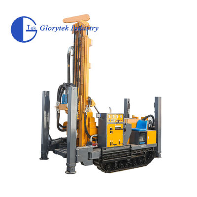 High-Performance GL180R Rubber Crawler Borehole Water Well Drill Rig