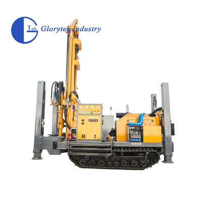High-Performance GL180R Rubber Crawler Borehole Water Well Drill Rig