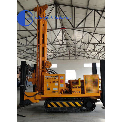 Ładowarka wiertnicza GL500S typu Crawler z głębokością 500 m i silnikiem wysokoprężnym o mocy 153 kW