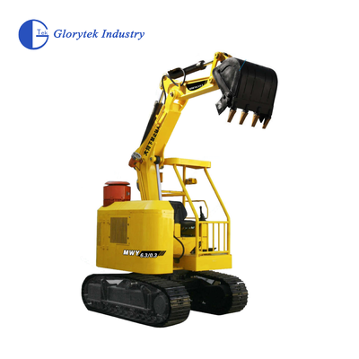 6.3T Podgórna koparka górnicza (660V/1140V)   0.3m3 wiadro, siła kopania 40kN, kompaktowy ładowarka ścieżkowa z hydraulicznym wyłącznikiem